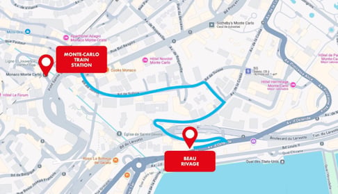 Monaco Map